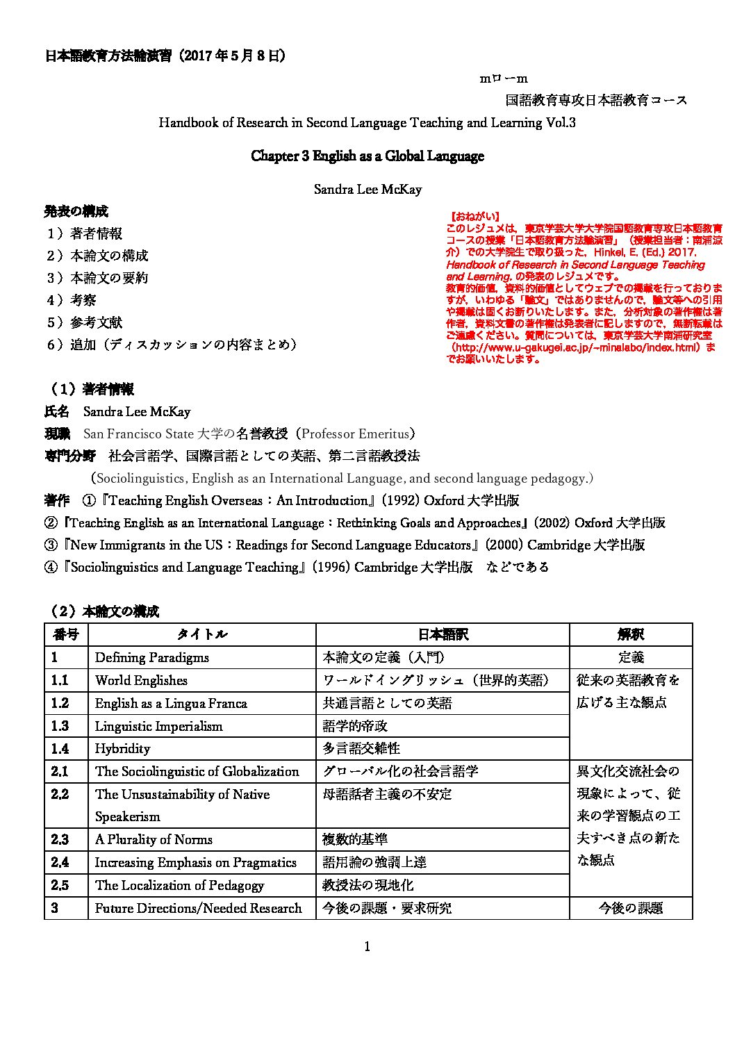 2017_NKHC_presen_1_English_as_a_Global_Language